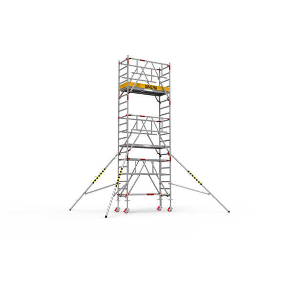 6m Single Width Scaffold Tower Hire — 1.8m x 0.75m Platform — view 2